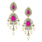 Hana Necklace & Earring Set Pink V1