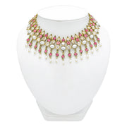 Hana Necklace & Earring Set Pink V2