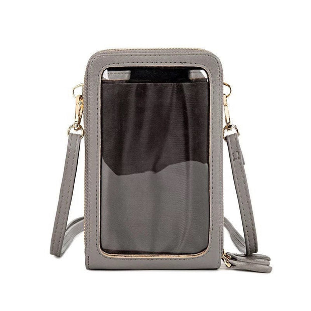 Buy Online Premium Quality and Stylish Mini Shoulder Bag, Transparent Touch Screen Messenger Bag, Phone Bag, Crossbody Touch Screen Phone Bag, Everyday Bag, Everyday Crossbody Bag - ShBang.co