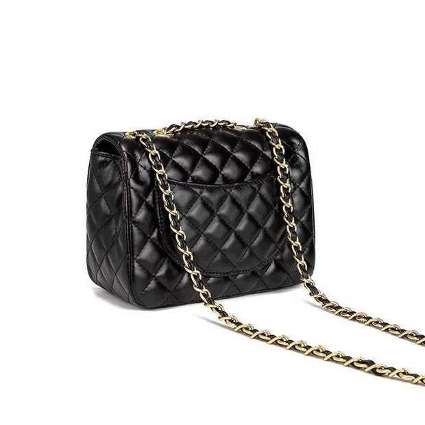 Buy Online Premium Quality and Stylish Luxury Purses and Leather Handbags ladies rhombus chain women shoulder bag crossbody - ShBang.co