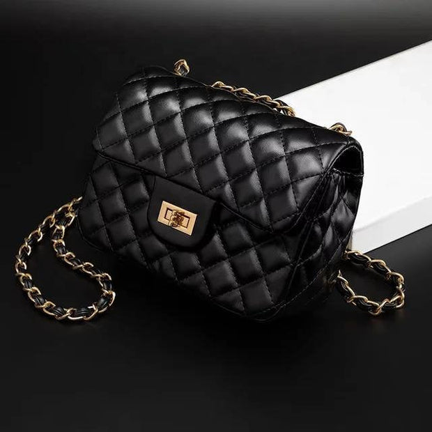 Buy Online Premium Quality and Stylish Luxury Purses and Leather Handbags ladies rhombus chain women shoulder bag crossbody - ShBang.co