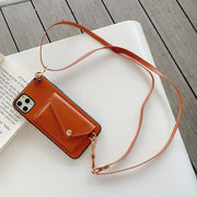 Buy Online Premium Quality and Stylish Phone Case - Luxury iPhone Three dimensional Wallet Leather Purse Case with Strap Messenger Cases For Iphone 12 - 12 Pro Max Phone Protector - ShBang.co