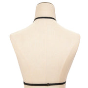 Sexy Women Lingerie - Harness Bra - Elastic Cage Bra - Hollow Bandage Halter Bra - Hollow Out Strap Crop Top www.shbang.co