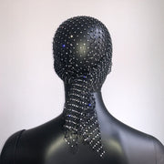Headband - New Fashion Shiny Crystal Headband Scarf Mesh Ventilation Hair Kerchief Girl Hair Hat www.shbang.co SHBANG