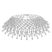 Luxury Tassel Rhinestone Necklace