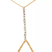 Products Crossover Bikini Bra Body Jewelry - Bikini Necklace Chest Chain - Multi-Layer Waist Chest Chain - Body Chest Waist Chain - Sterling Chain ShBang.co