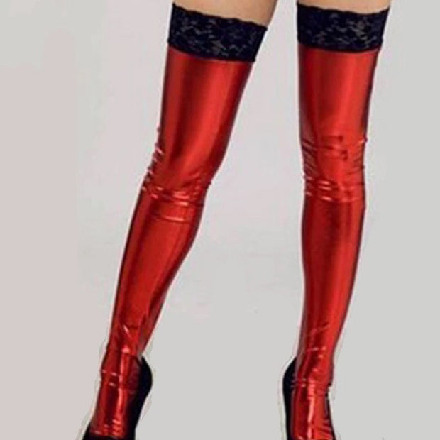 Women's Sexy Lace Thigh High Long Stockings