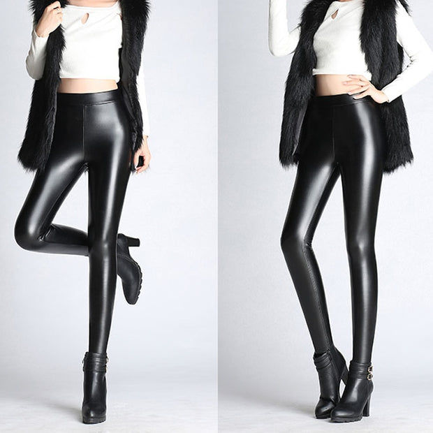 Buy Online Premium Quality and Stylish Soft PU Leather Pant For Women - ShBang.co